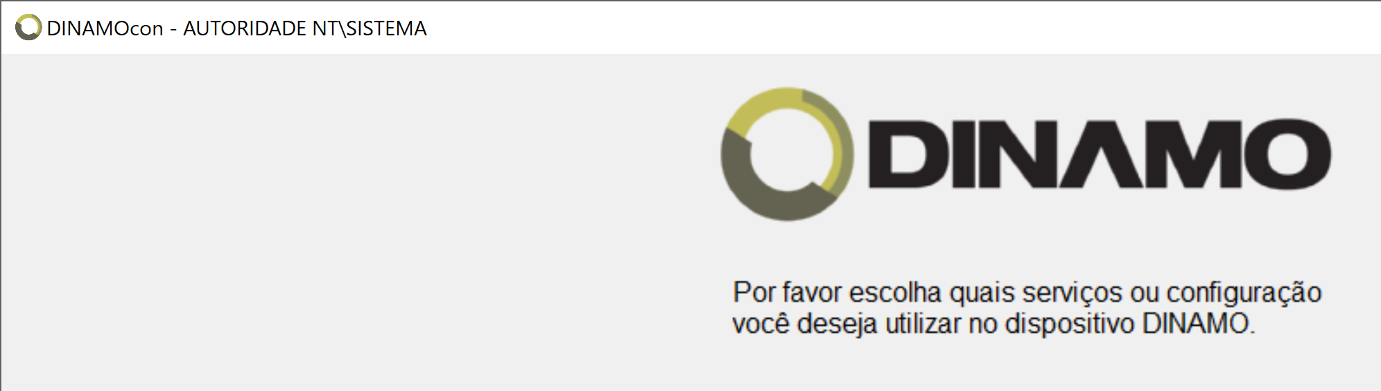 Impersonificação da conta SISTEMA