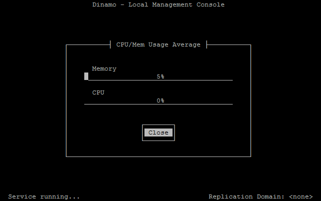 Monitoramento de CPU e memória