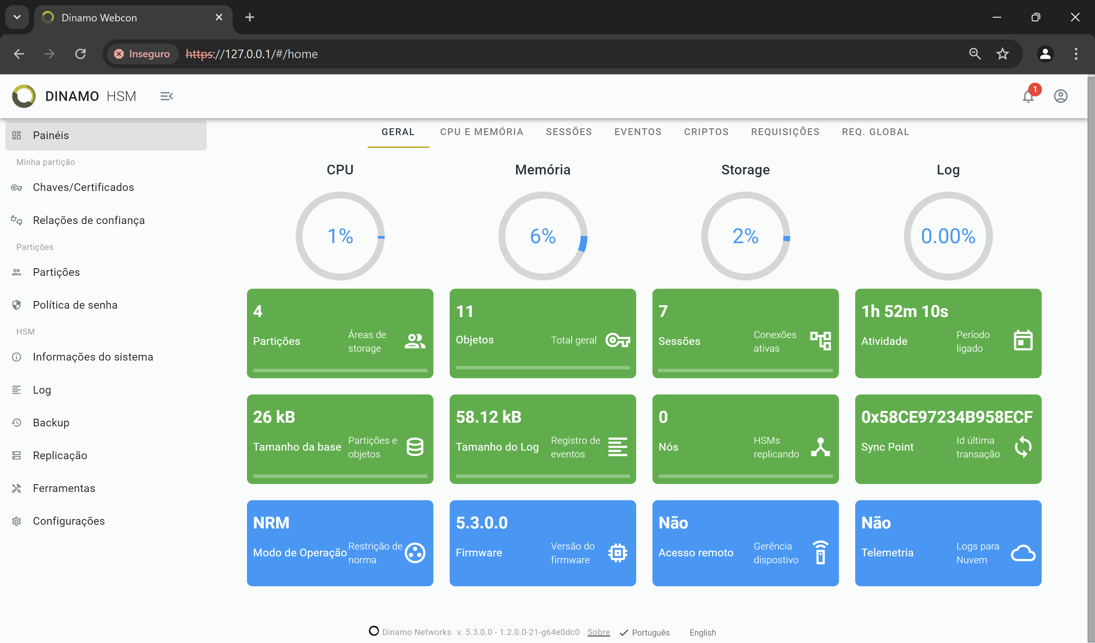 Dashboard