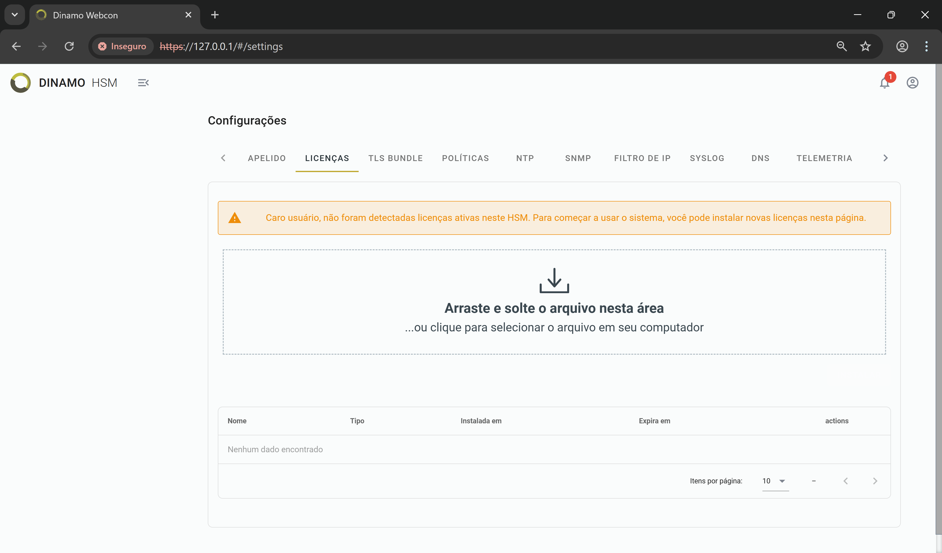 Console Install Lic